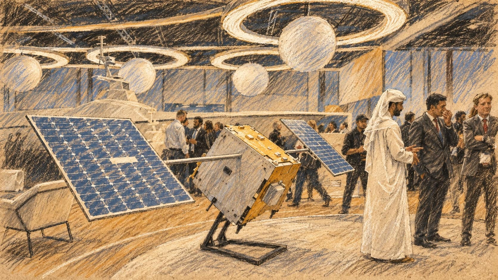 Marlan Space Leads $1 Billion, 50-Satellite AI Project