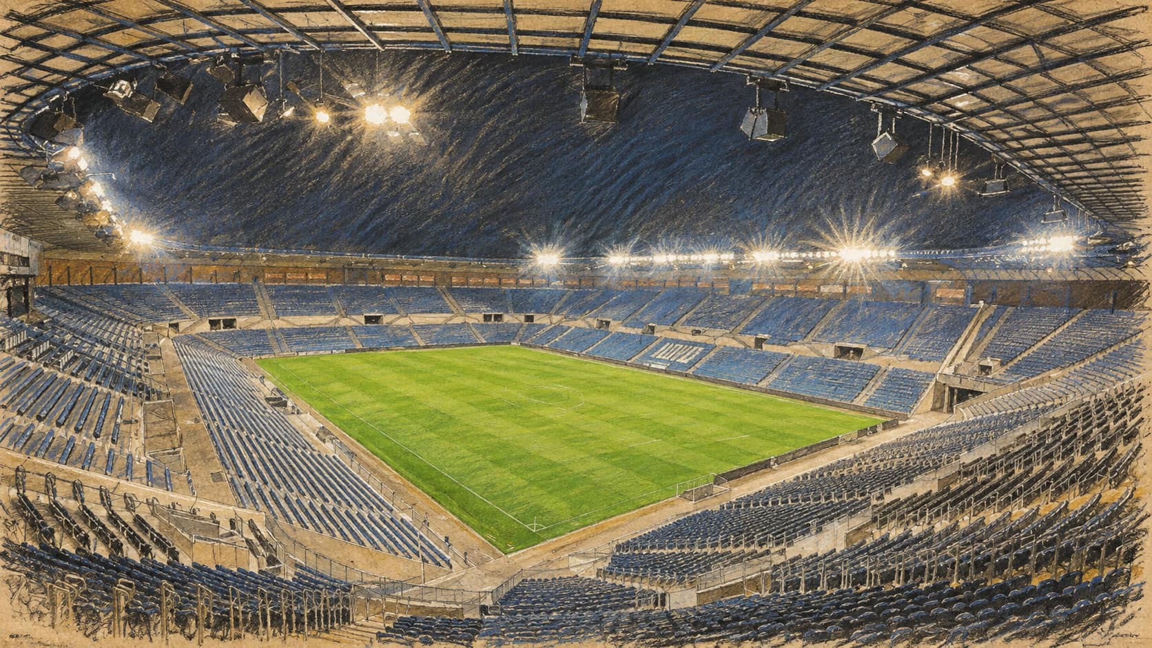 Obrázek k článku: Jeruzalém dokončil modernizaci trávníku a senzorů na stadionu Teddy