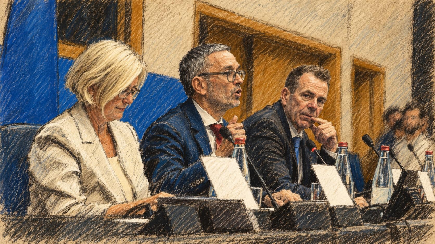 Obrázek k článku: Sa’ar uvedl, že Kicklův projev umožňuje dialog s rakouskou FPÖ