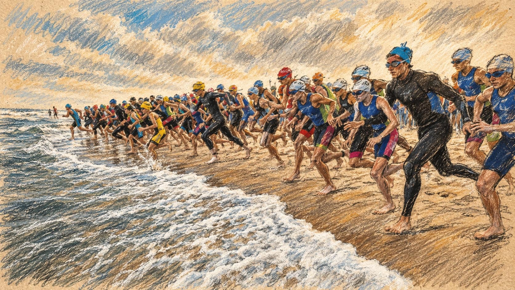 Obrázek k článku: Ašdod zahájil pobřežní duatlon pro dospělé a mládež