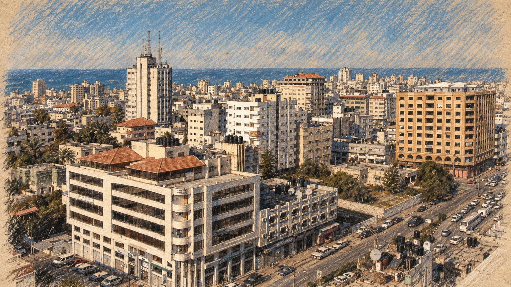 تصویر خبر: گزارشهای فلسطینی آمار متفاوتی از حمله به یک خودرو در شهر غزه ارائه میکنند