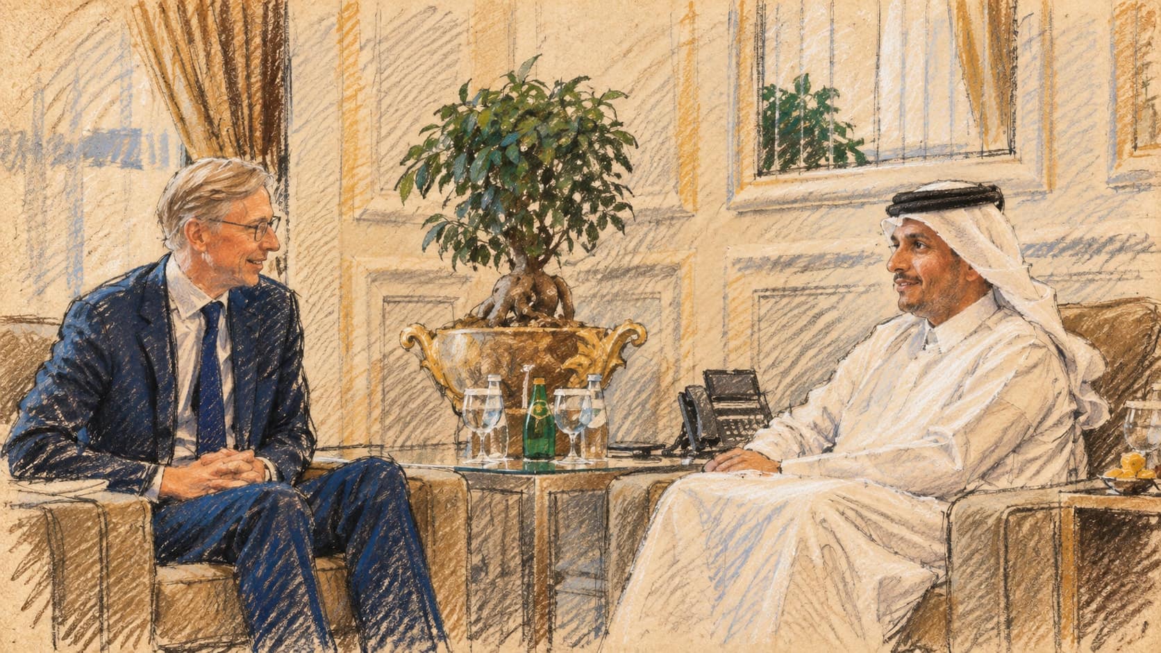Зображення до: Iran Says It Sent War Demands to U.S. Through Qatari Mediator