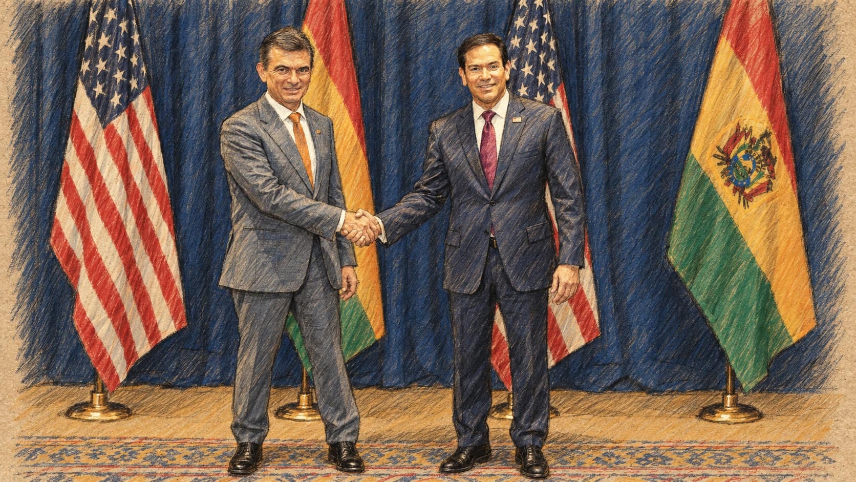 Bild zum Artikel: Boliviens Vizepräsident Lara fordert Paz nach UN-Rede auf, das Wahlkapitel zu schließen