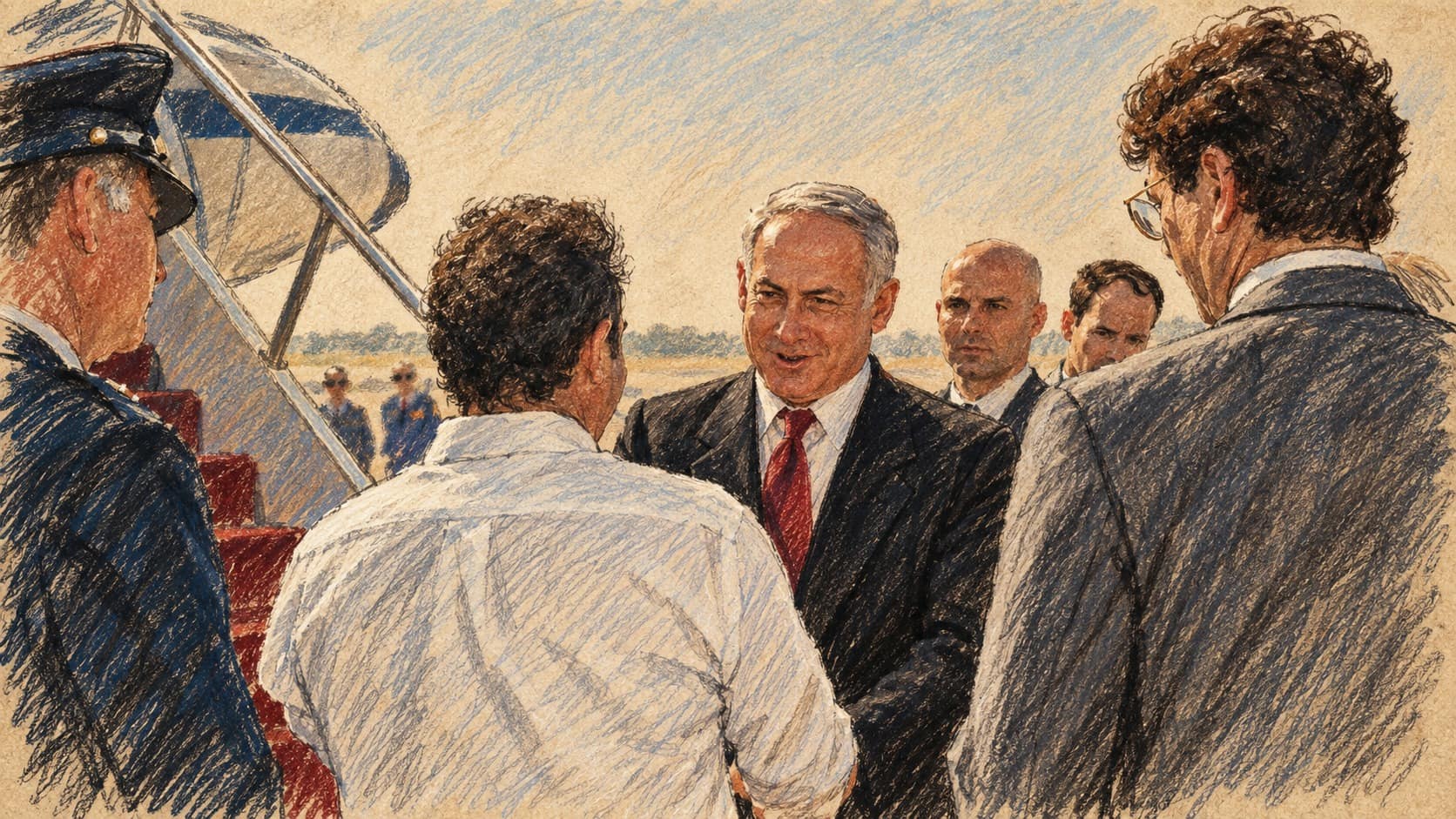 Bild zum Artikel: Netanyahu fliegt nach UN-Besuch von New York zurück nach Israel – vor Sukkot