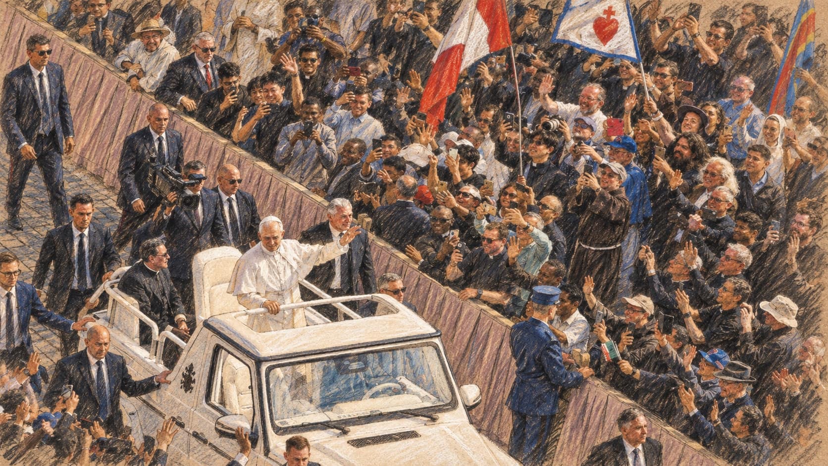 Obrázek k článku: Papež Lev XIV. řekl francouzským představitelům, že právo na život je základem všech ostatních lidských práv