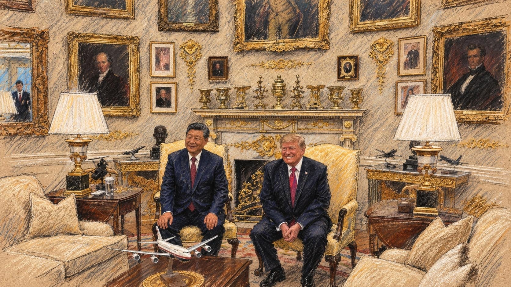 Obrázek k článku: Čína uvedla osm výsledků Si Ťin-pchingovy návštěvy USA včetně vzájemného snížení cel v objemu 30 miliard dolarů