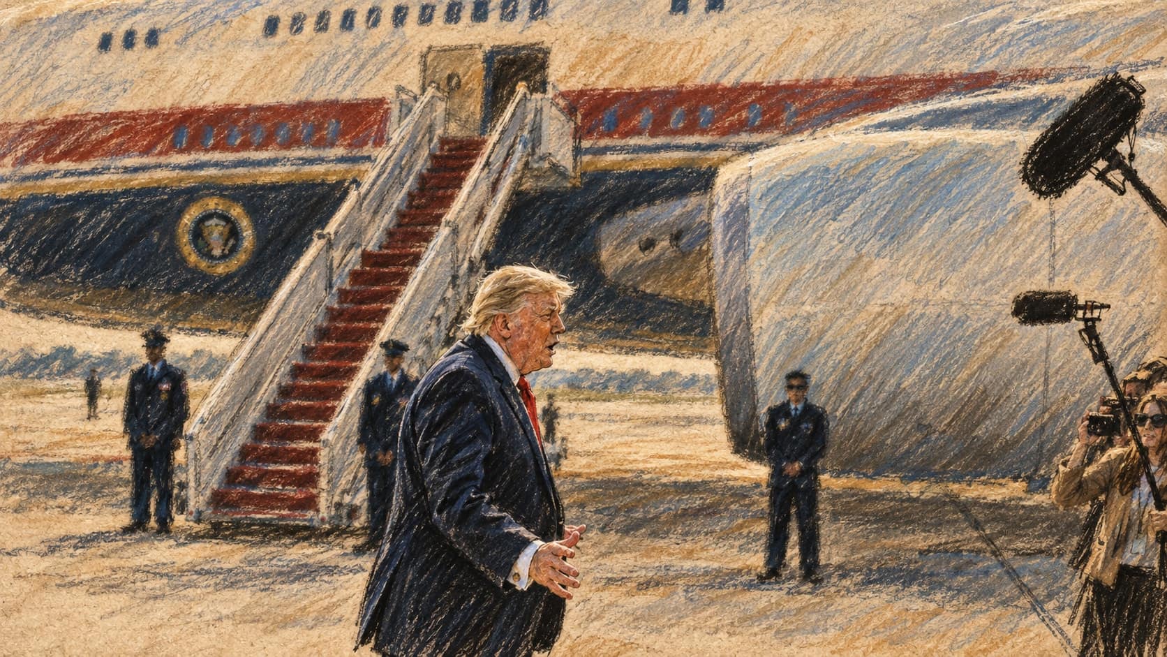 Image de l’article : Trump rejette le plan iranien en sept jours pour rouvrir le détroit d'Ormuz