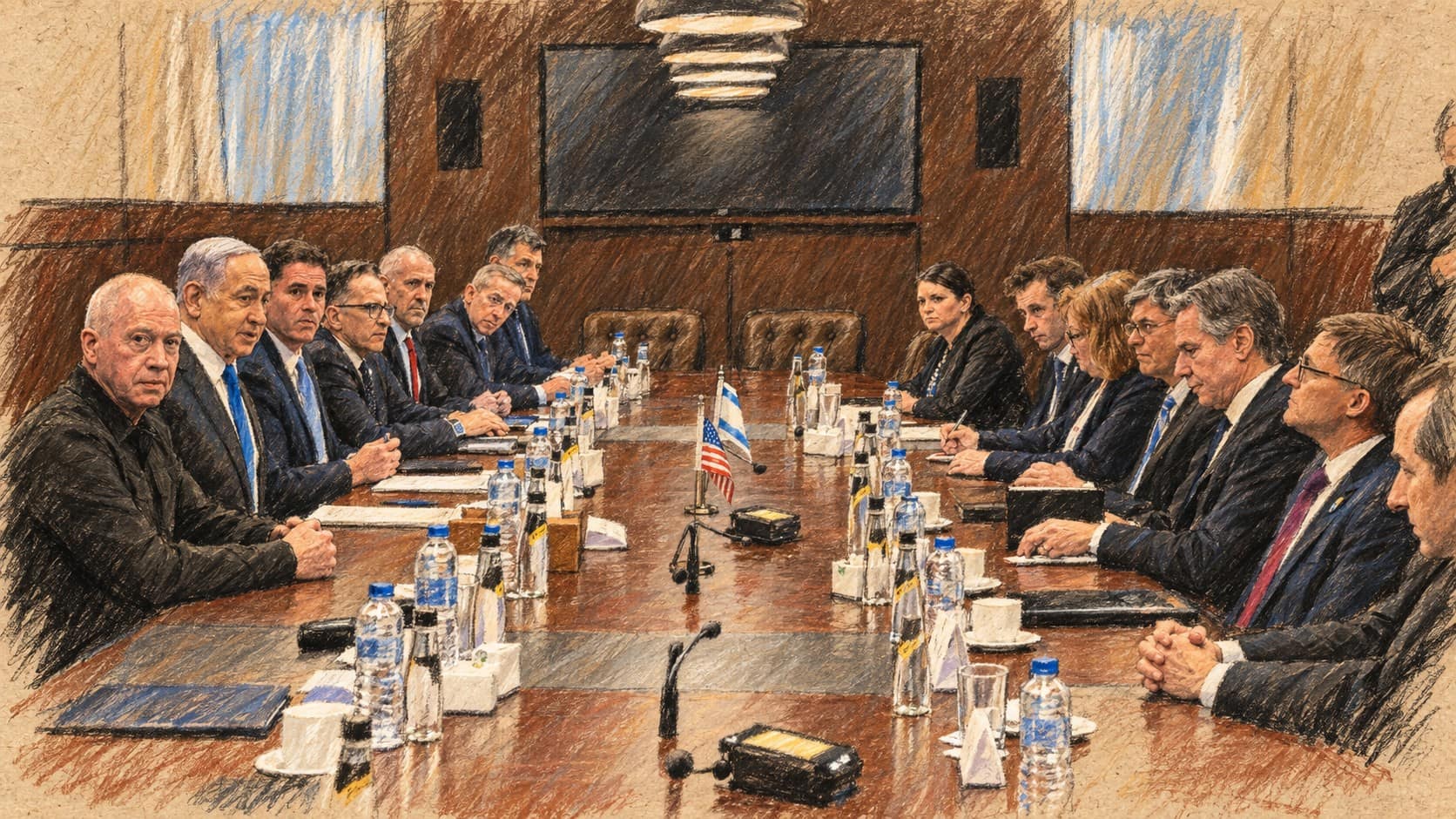Image de l’article : Ronen Bar dit vouloir poursuivre Netanyahu pour ses accusations sur les alertes avant le 7 octobre