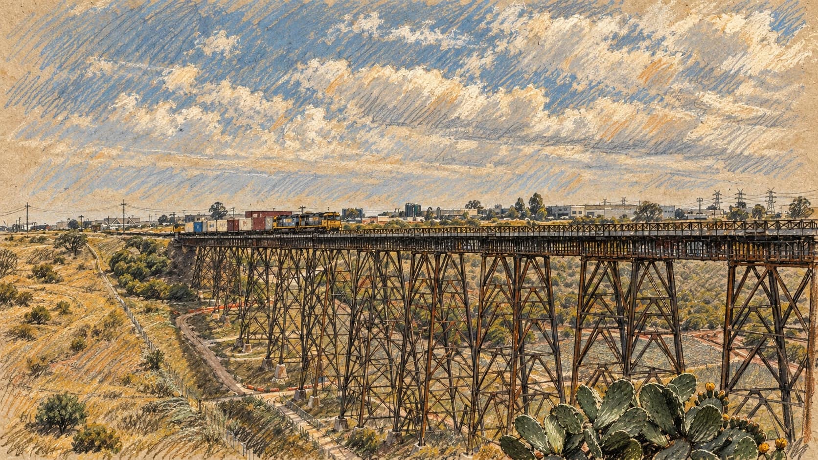 Imagen de la noticia: Australia fija en 2028 el inicio de las obras principales de la fase 2 del tren al aeropuerto de Melbourne
