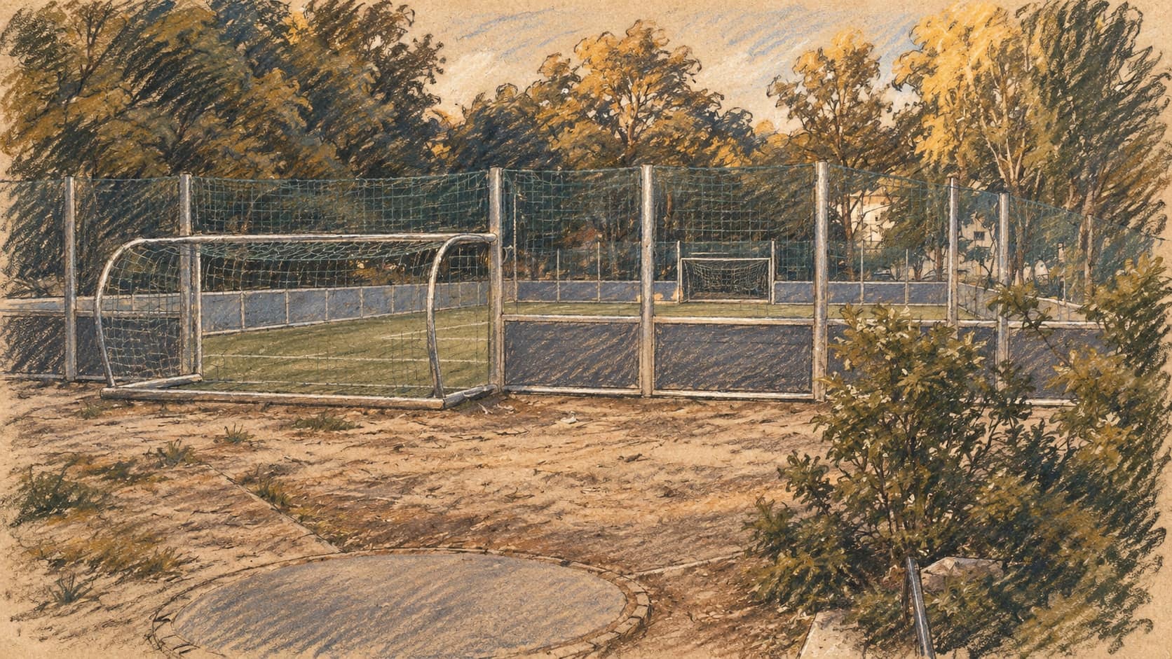 Bild zum Artikel: Bürgermeister von Givat Shmuel gibt Eröffnung eines Fußballplatzes für Kinder bekannt