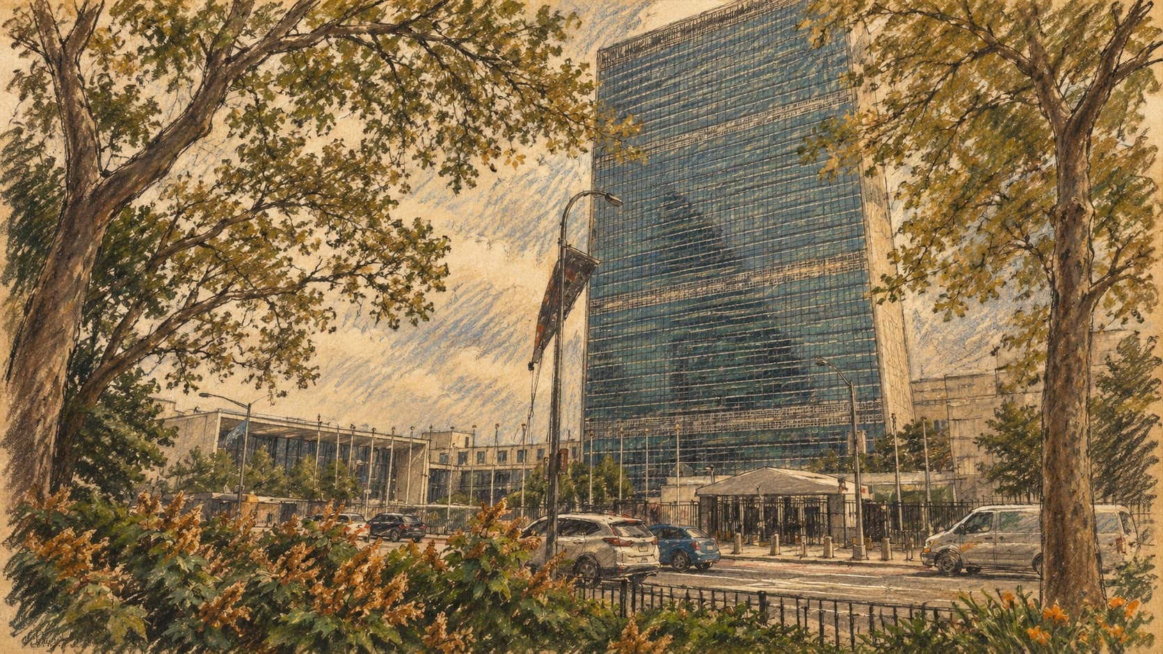 配图:美国称另两名伊朗联合国代表团成员因未遵守离境命令被驱逐