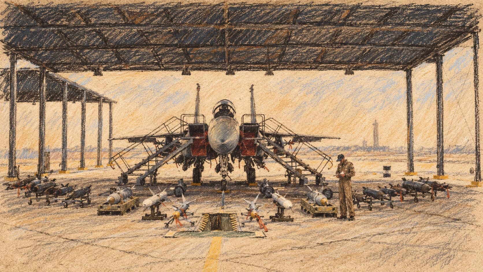Bild zum Artikel: Koalition: 100 Kampfflugzeuge an Operation Morgenröte des Jemen beteiligt