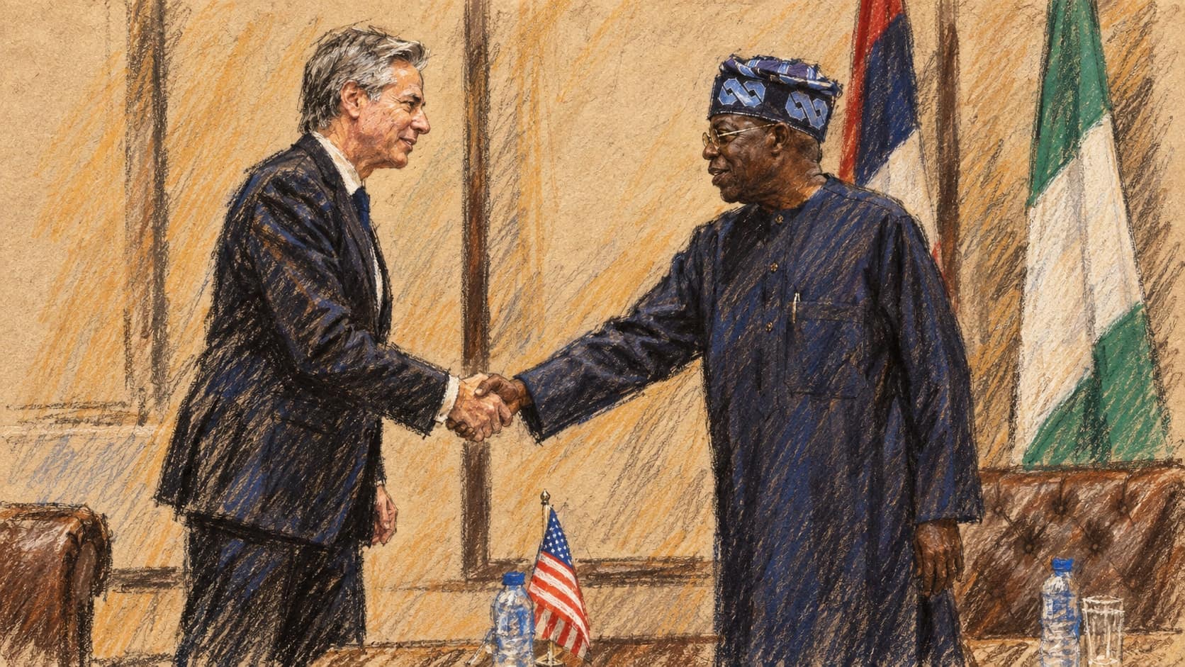 Obrázek k článku: Tinubu vyhlásil třídenní státní smutek po havárii letounu letectva v Ondu
