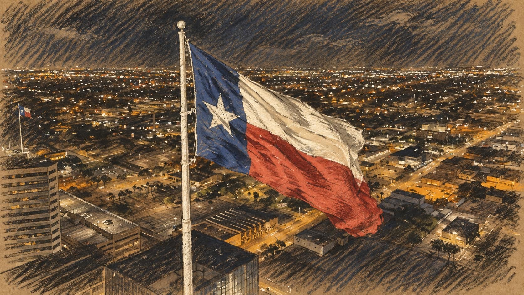 Imagen de la noticia: Abbott ordena izar a media asta las banderas en Texas por las víctimas del 7 de octubre