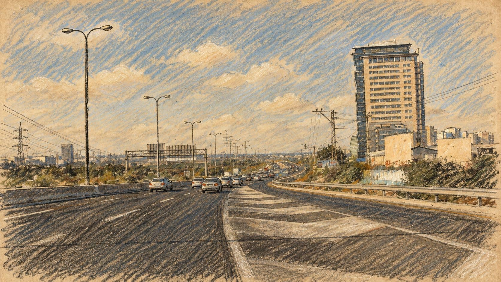 תמונה לכתבה: גבר מת לאחר פיצוץ רכב בצומת פל ים בכביש 4