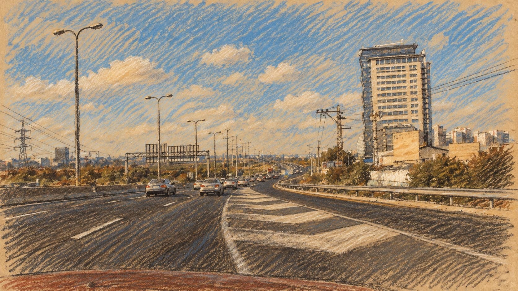 תמונה לכתבה: המשטרה פתחה מחדש את כביש 4 סמוך לבני ברק לאחר הפגנה; שלושה חשודים נעצרו