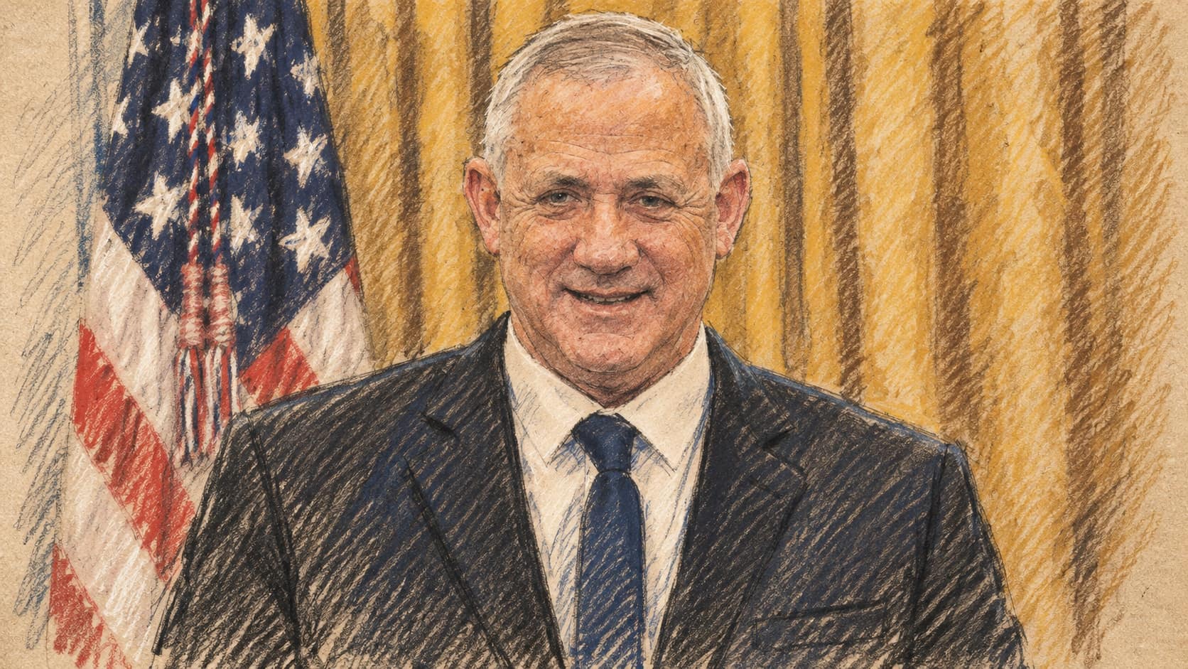תמונה לכתבה: כחול לבן הודיעה על קמפיין אחדות, וגנץ התחייב להישאר במרוץ לבחירות