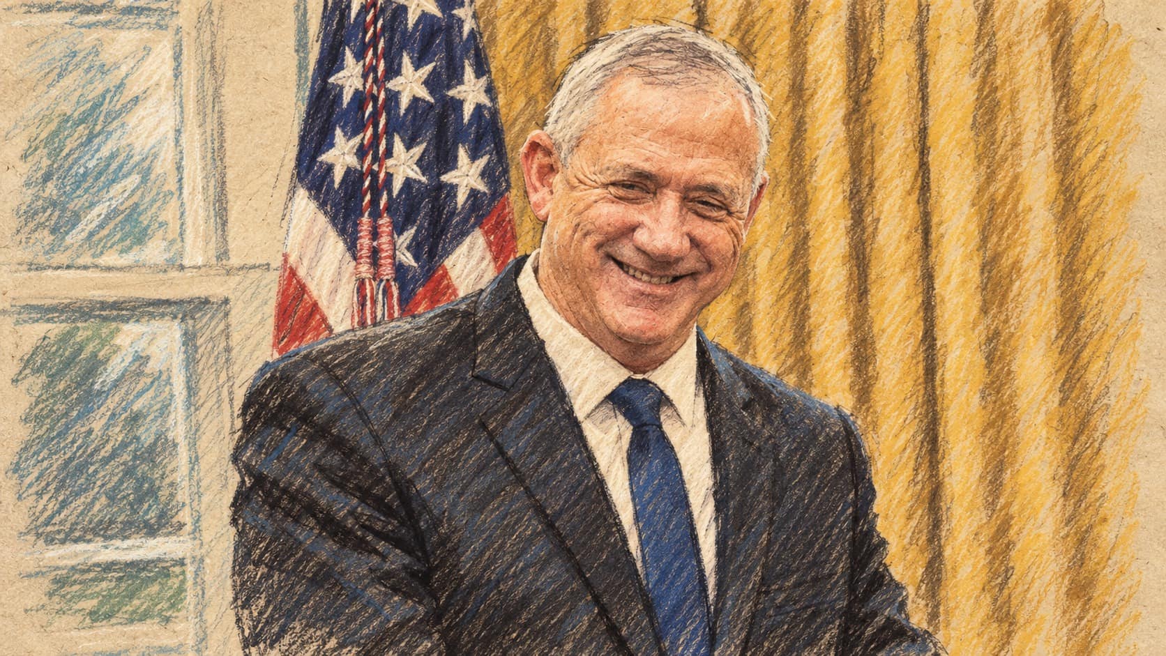 תמונה לכתבה: גנץ אומר שבחירת הקואליציה חשובה יותר מהשאלה אם נתניהו יכול לכהן כשר