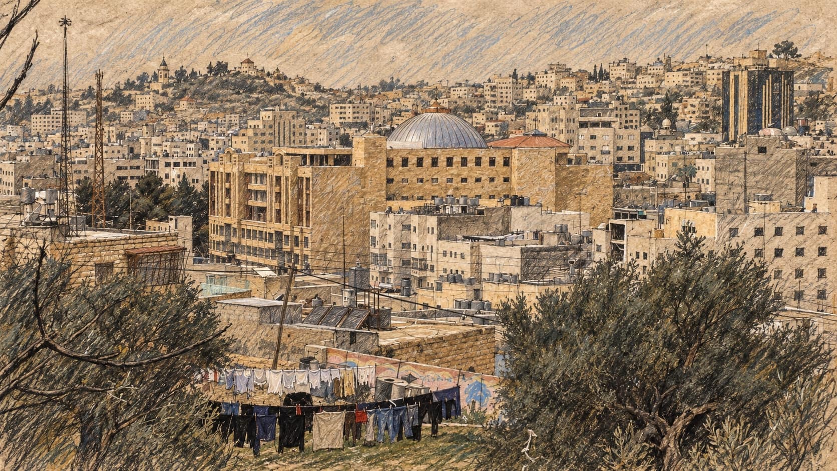 תמונה לכתבה: שלושה מבקרים זרים עוכבו בשל צילום עמדת צה״ל בחברון