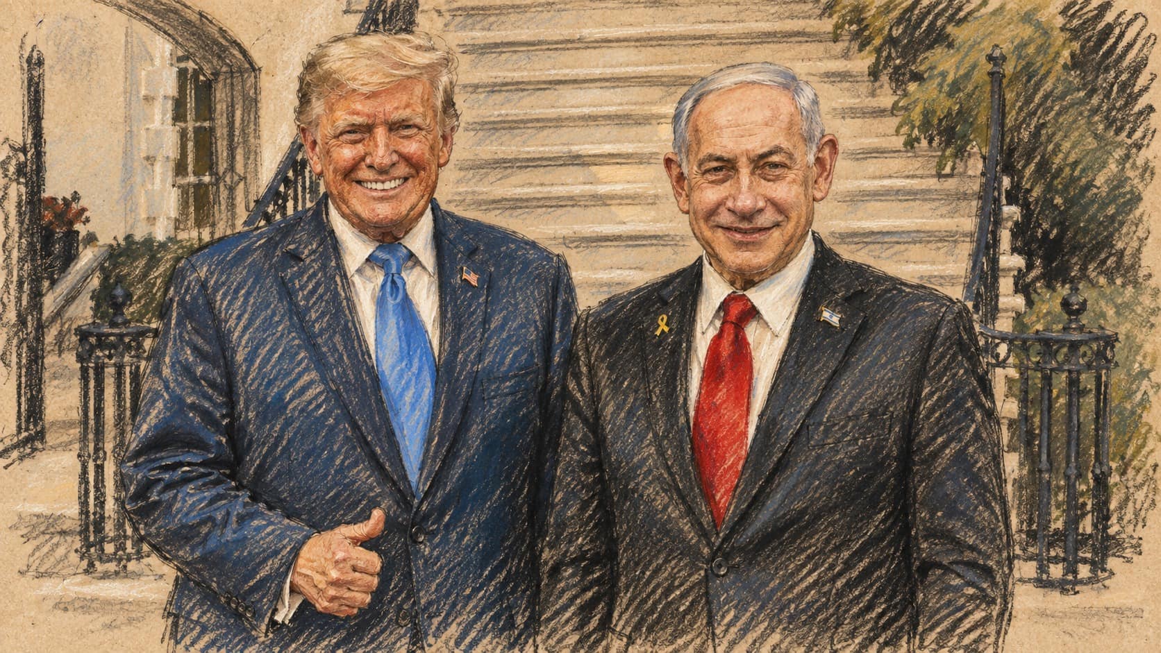 תמונה לכתבה: משרד ראש הממשלה מכחיש שנתניהו לחץ על טראמפ לתקוף באיראן לפני הבחירות