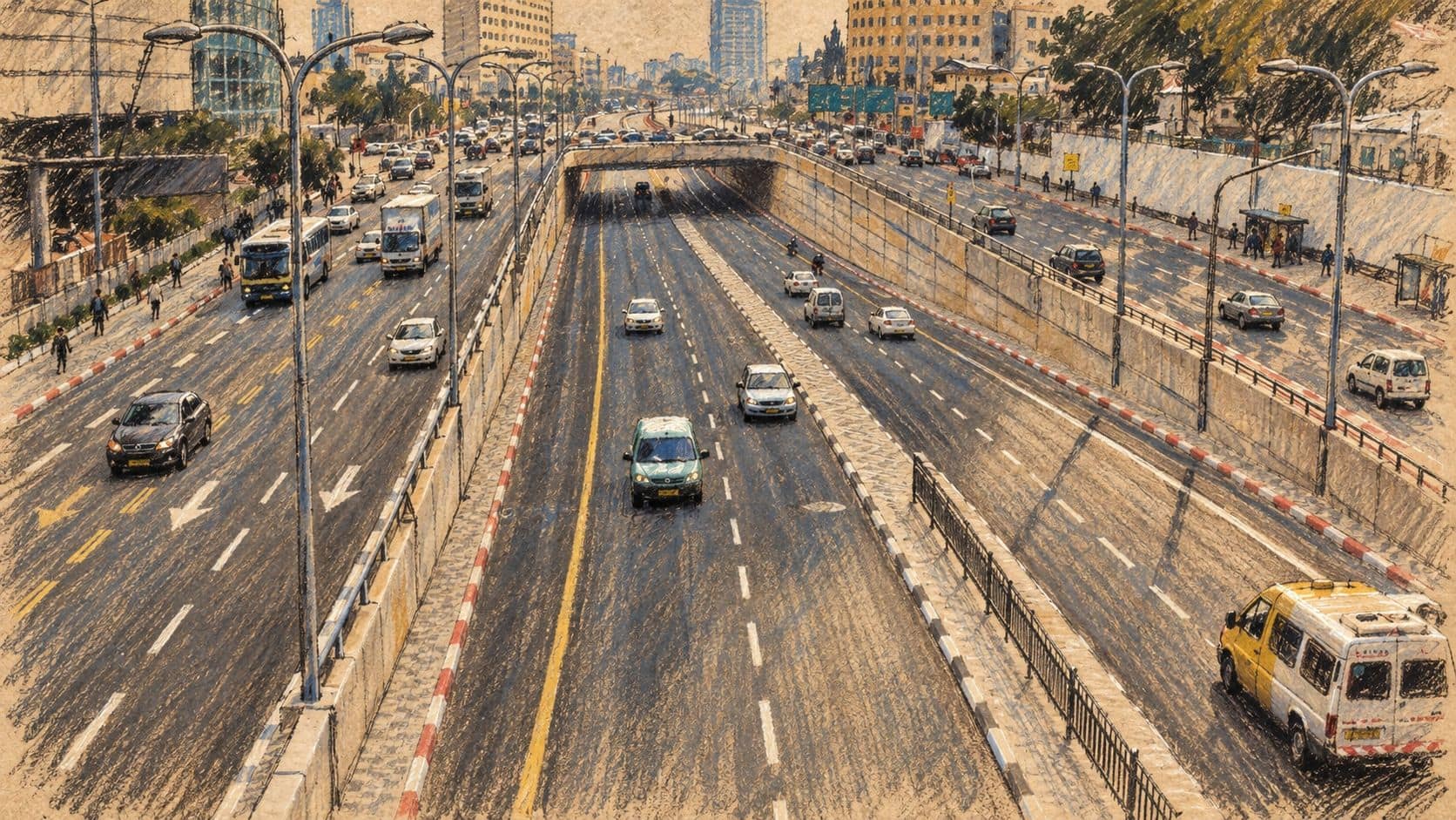 תמונה לכתבה: רימון שני הושלך ברחוב מנחם בגין בתל אביב; אין נפגעים