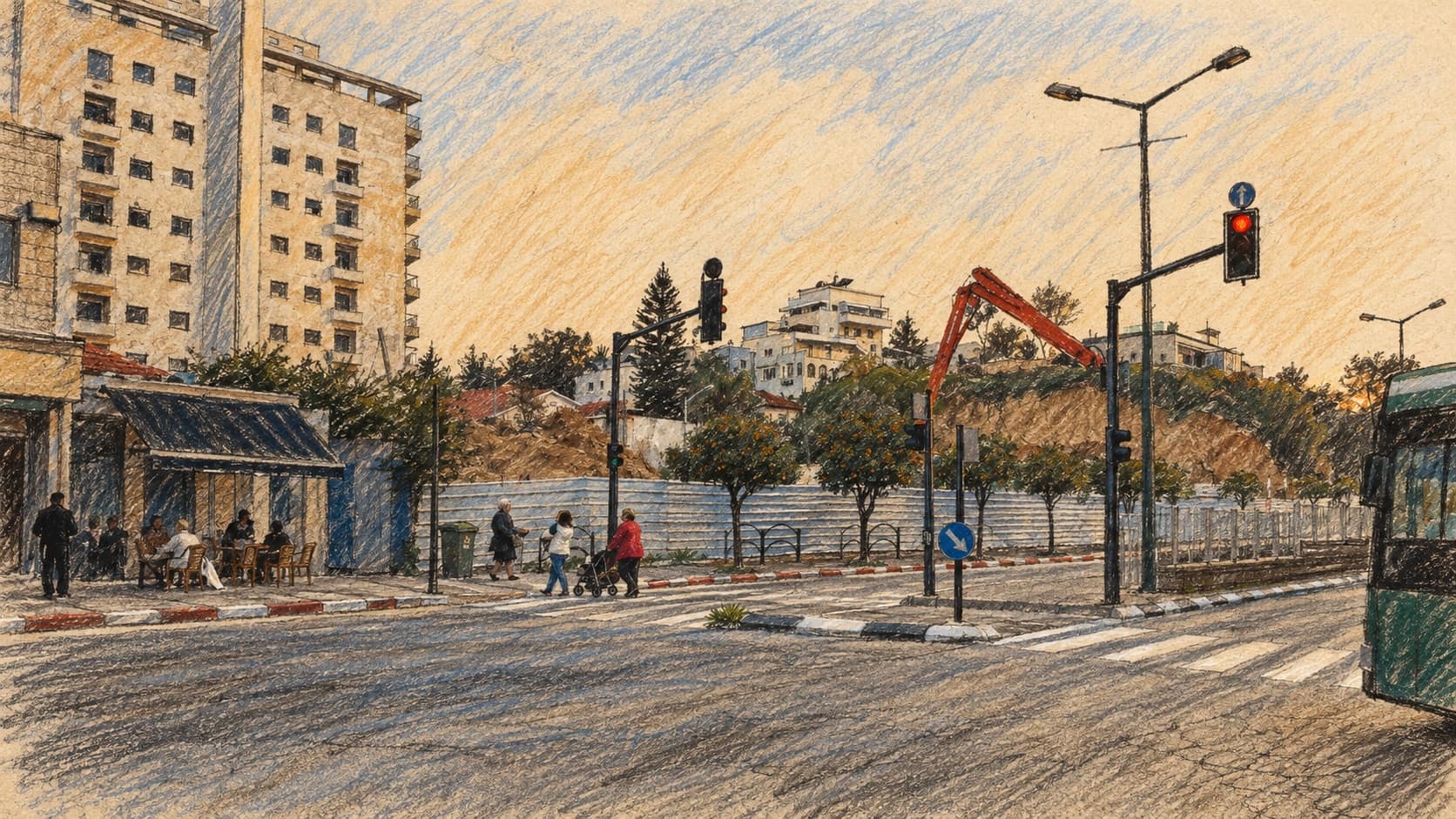 תמונה לכתבה: רחובות מתכננת לסגור את רחוב הרב הרצוג לכיוון דרום לצורך עבודות ביוב