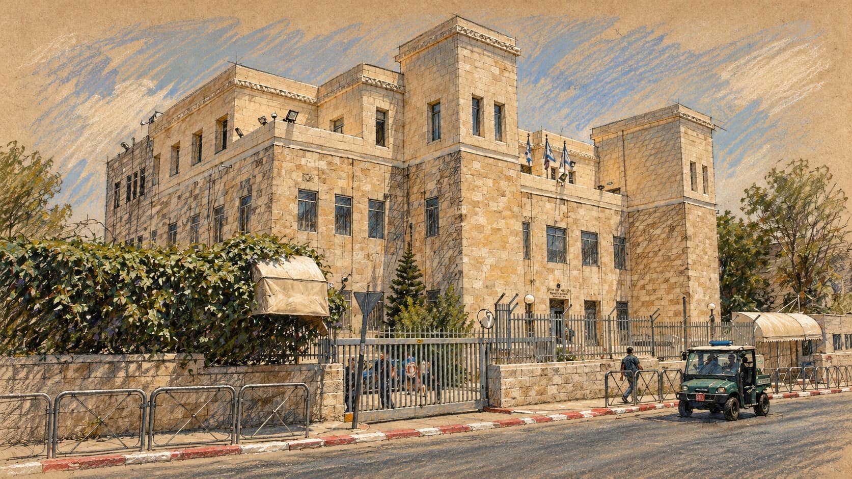תמונה לכתבה: בית המשפט בירושלים הרשיע נהג הסעות תלמידים בעבירות מין וסמים