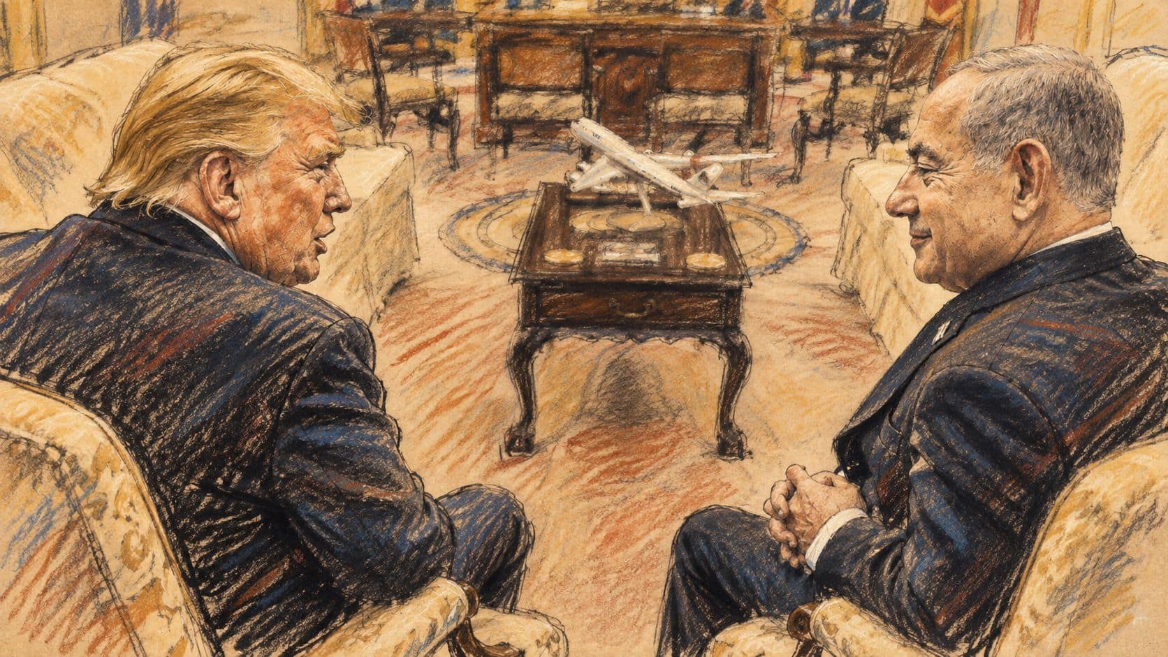 Imagen de la noticia: Netanyahu insta a los votantes de derecha a acudir a las urnas y alude al tiempo que le queda a Trump en el cargo
