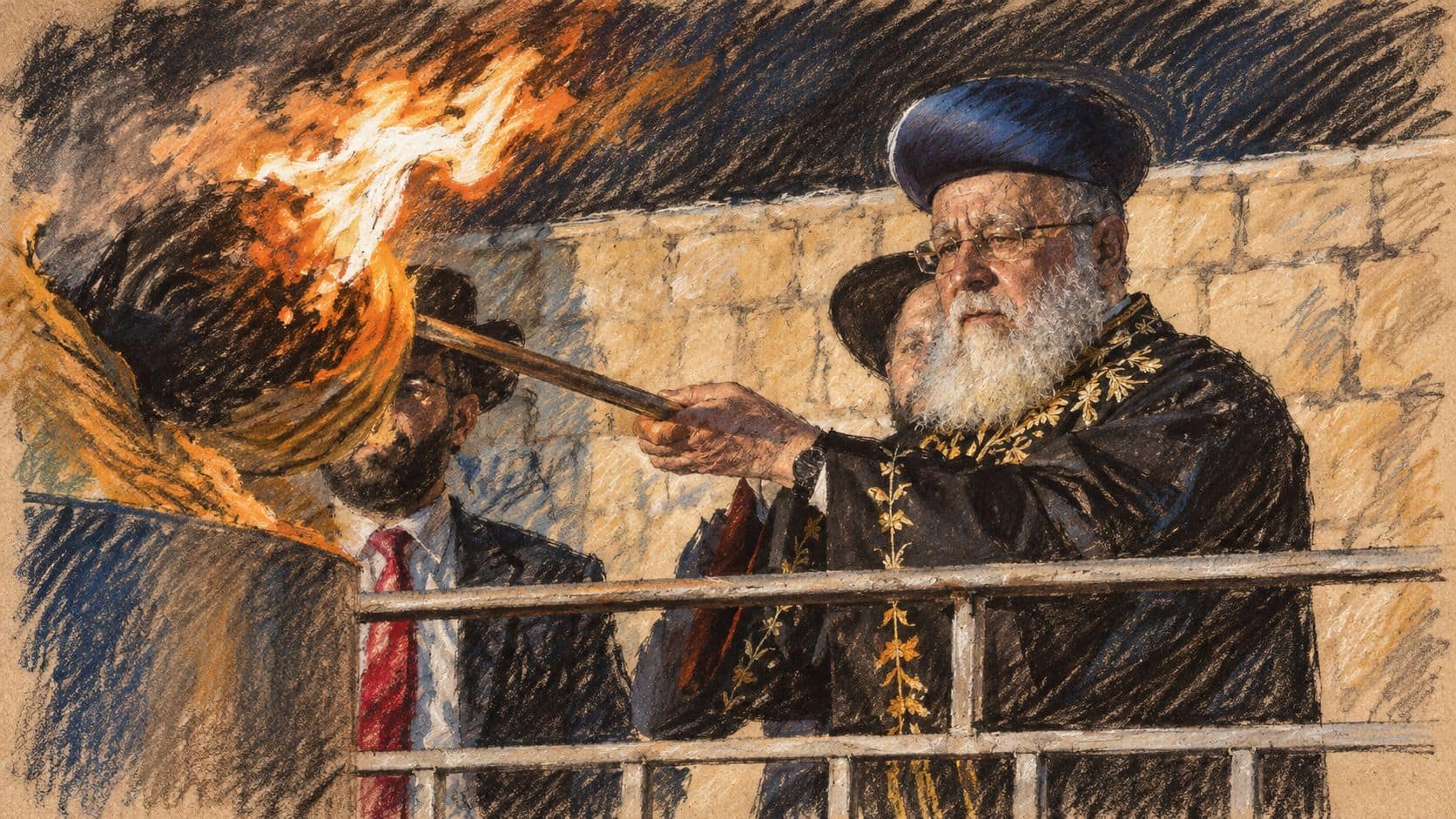 Obrázek k článku: Rabín Yitzhak Yosef vyzývá k účasti ve volbách a varuje před změnami vztahu náboženství a státu