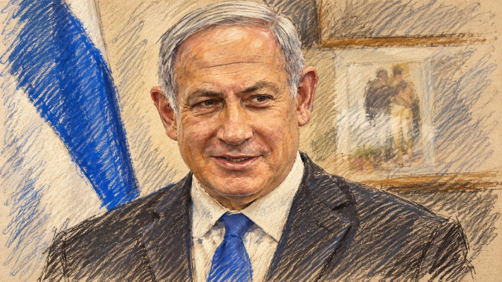 תמונה לכתבה: נתניהו ומודי דנו ביציבות האזורית; נתניהו הזמין את מודי להדליק משואה