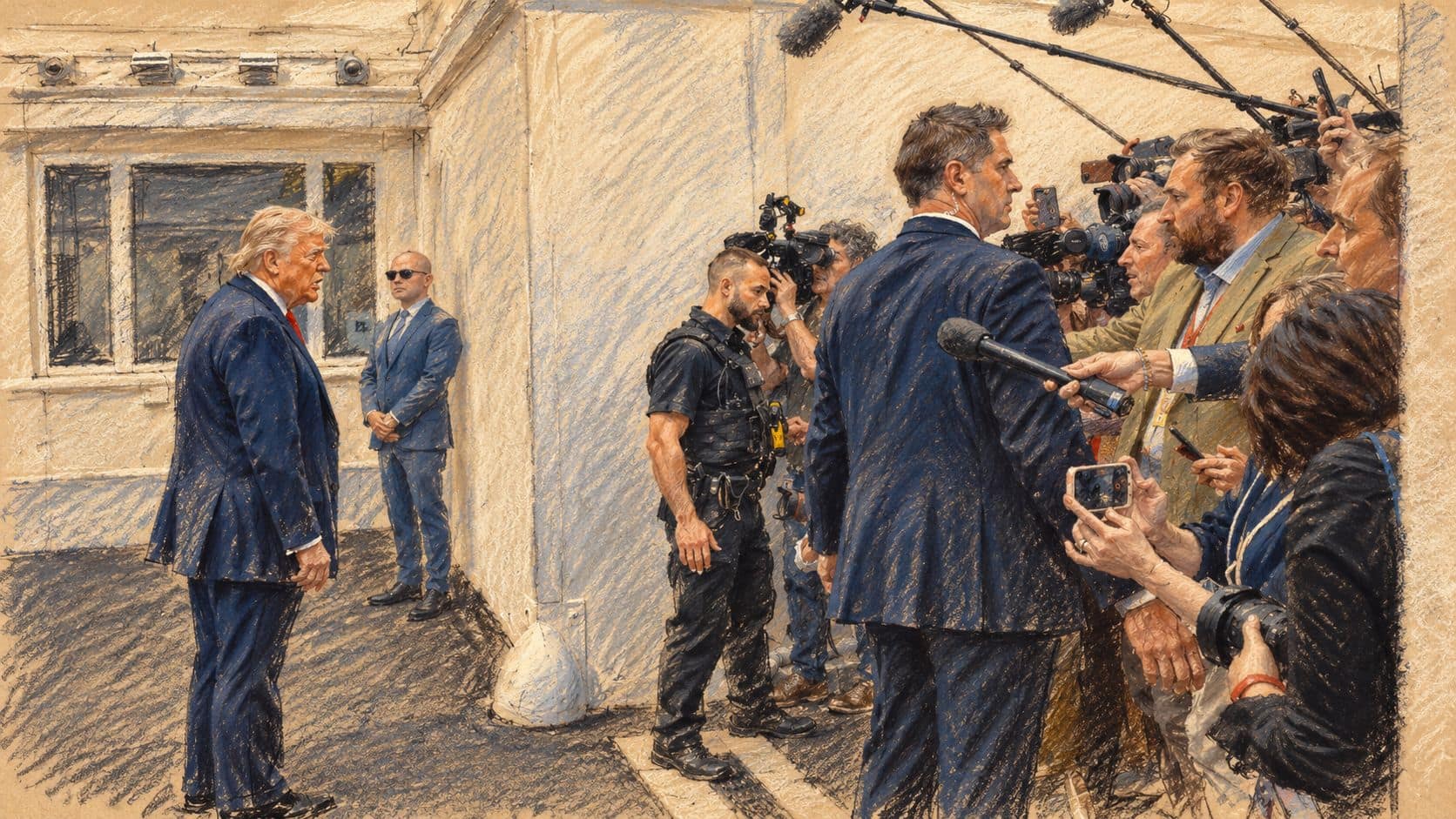 Obrázek k článku: Trump po výrocích velvyslance říká, že o možném víkendovém útoku na Írán neví