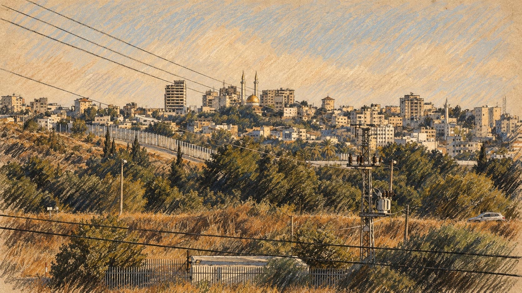תמונה לכתבה: צה״ל אטם שני פירים בקלקיליה בבטון והדגיש שוב כי לא נמצאה מנהרה
