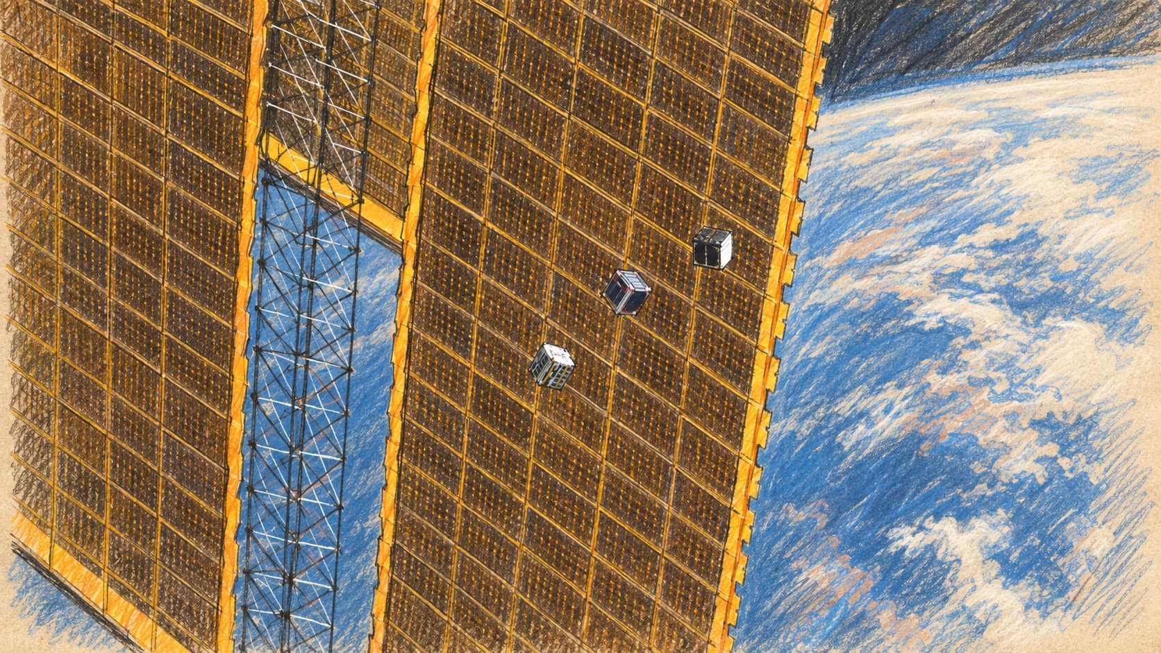 画像：Marlan Space Leads $1 Billion, 50-Satellite AI Project