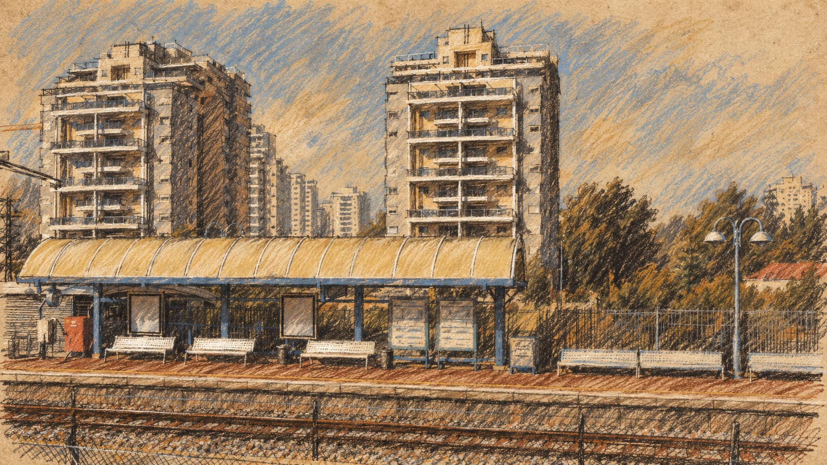 Εικόνα για: Οι Σιδηρόδρομοι του Ισραήλ θα κλείσουν τους σταθμούς Κφαρ Χαμπάντ και Λοντ Γκανέι Αβίβ για έργα