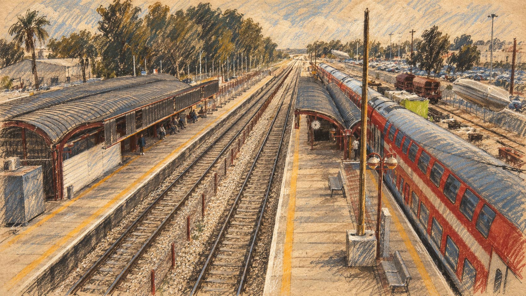 ภาพสำหรับ: ทางรถไฟสายตะวันออกเปิดรับผู้โดยสาร ลดเวลาเดินทางฮาเดรา–เทลอาวีฟเหลือ 60 นาที