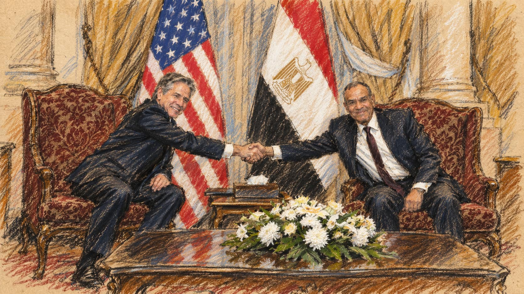 Obrázek k článku: Egypt znovu nabídl Hamásu dohodu o úschově zbraní