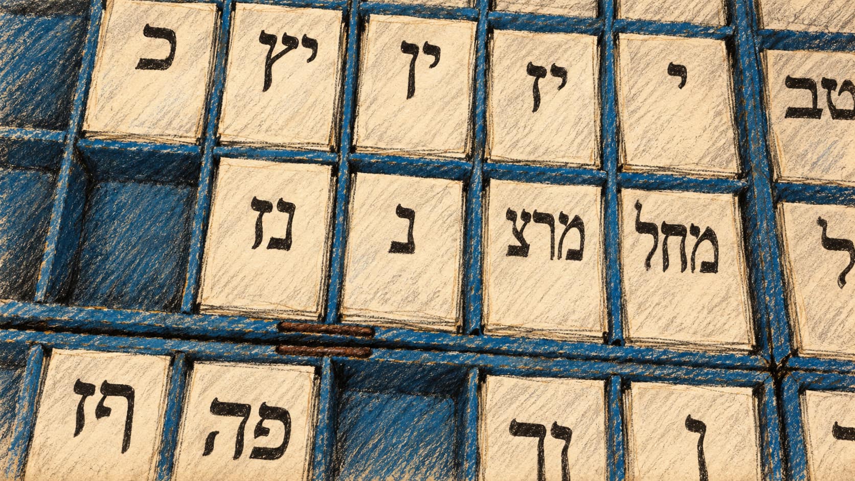 Courtroom-sketch editorial illustration of trays of Knesset ballot slips at a Ramat Gan polling station in April 2019; contextual illustration of an Israeli election, not the reported scheduling decision.