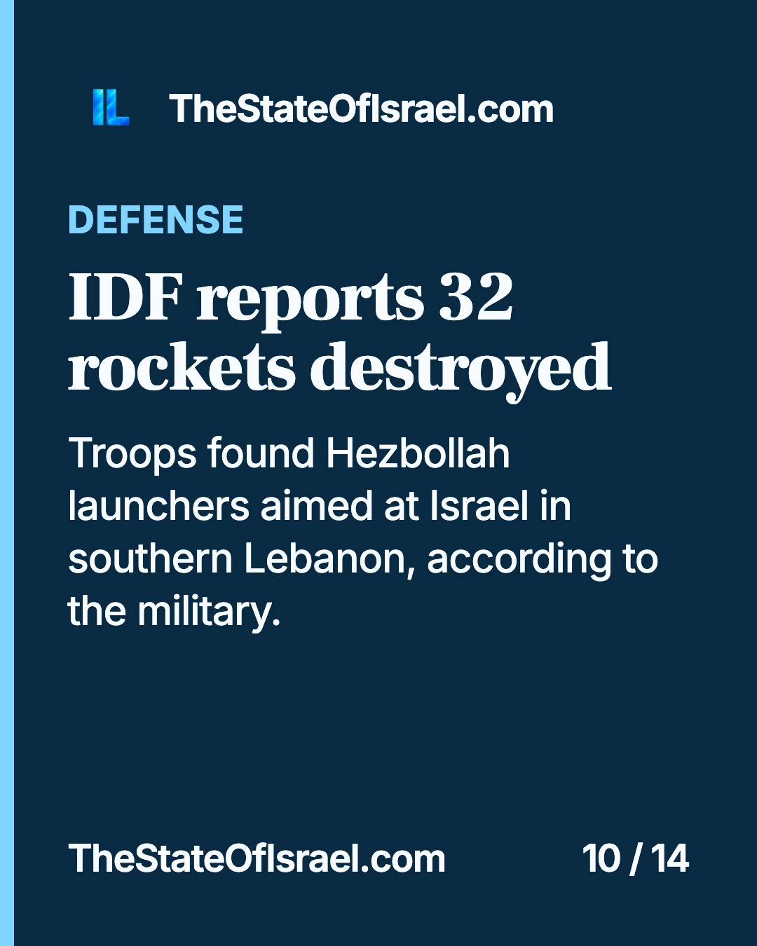 Rockets aimed at Israel. The 15 September 2026 visual edition brings together diplomacy, inflation, technology, railway services, defense and local life in Israel.