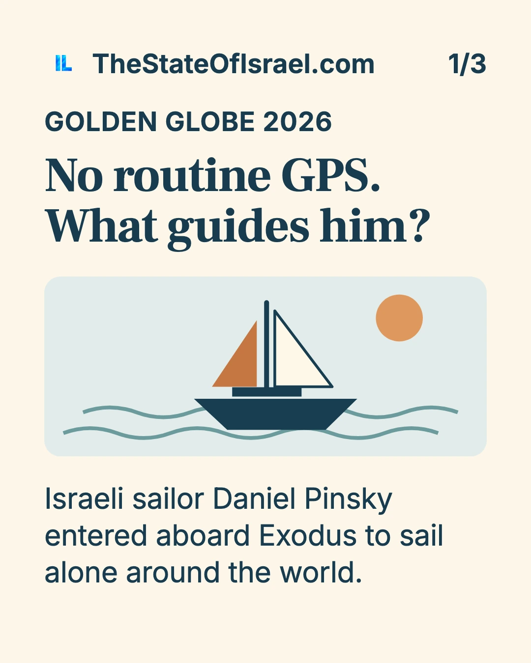 An ocean race without routine GPS. Daniel Pinsky’s Golden Globe Race entry explains traditional navigation with a sextant and paper charts, alongside satellite tracking and emergency GPS.